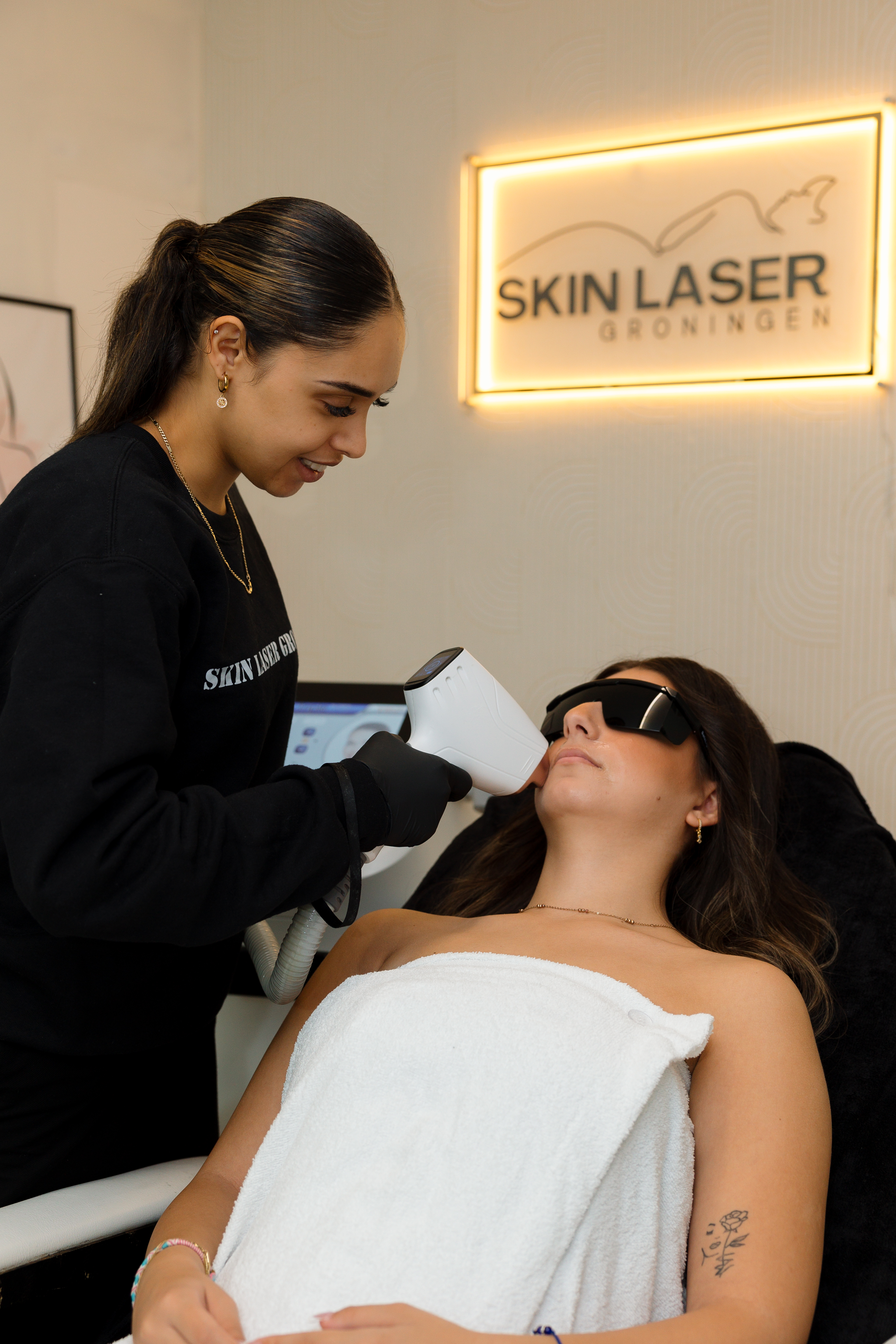 Behandeling in de salon